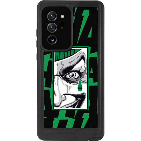 DC Comics The Joker Teardrop Card Galaxy Note20 Ultra 5G Waterproof Case